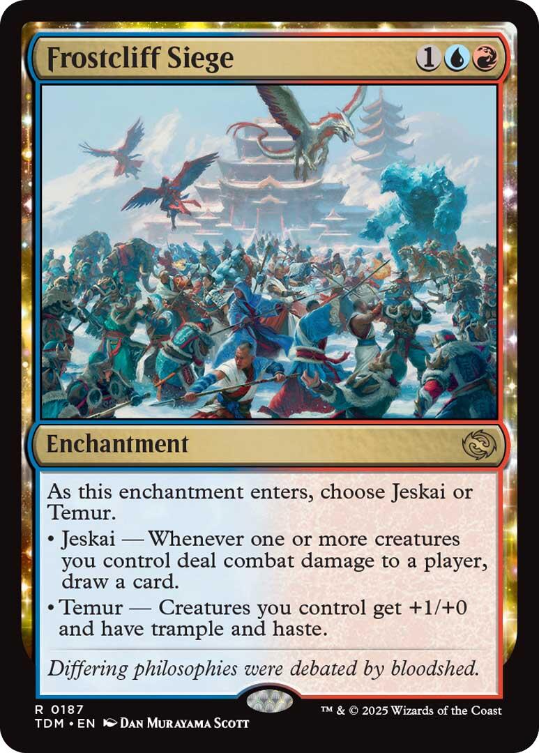 {@R} Frostcliff Siege [Tarkir: Dragonstorm][TDM 187]