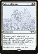 {R} Sphere of Safety (588) [Secret Lair Drop Promos][SLD 588]