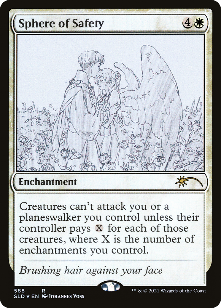 {R} Sphere of Safety (588) [Secret Lair Drop Promos][SLD 588]
