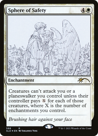 {R} Sphere of Safety (588) [Secret Lair Drop Promos][SLD 588]