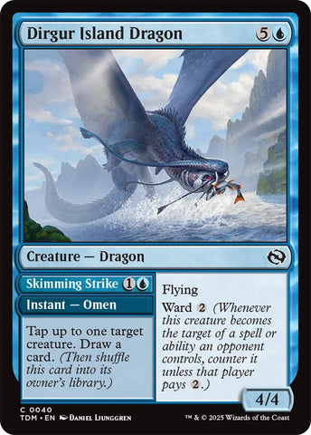 {@C} Dirgur Island Dragon [Tarkir: Dragonstorm][TDM 040]