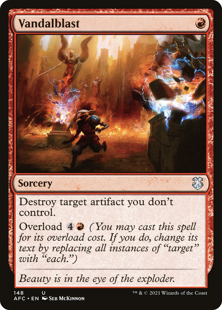 {C} Vandalblast [Dungeons & Dragons: Adventures in the Forgotten Realms Commander][AFC 148]