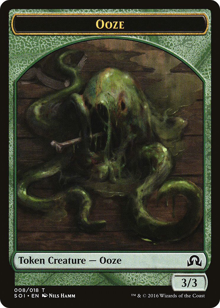 {T} Ooze Token [Shadows over Innistrad Tokens][TSOI 008]