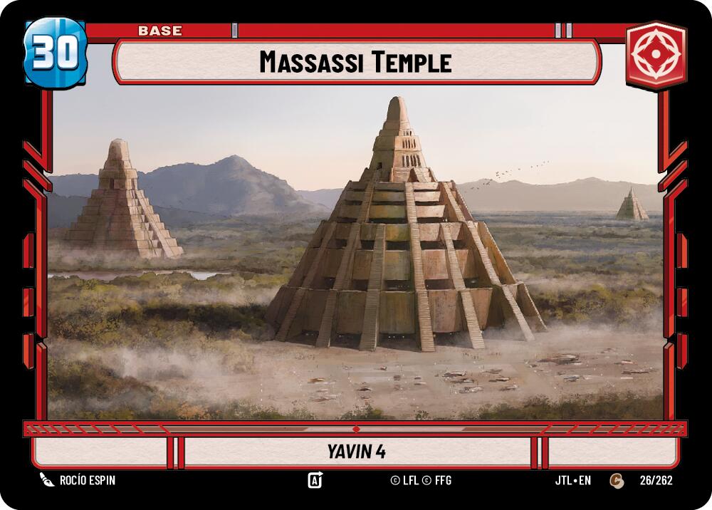 {SW-B}Massassi Temple // TIE Fighter (026/262 // T01/T04) [Jump to Lightspeed]