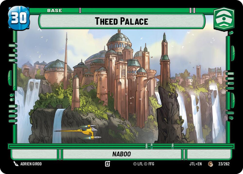 {SW-B}Theed Palace // X-Wing (023/2262 // T02/T04) [Jump to Lightspeed]