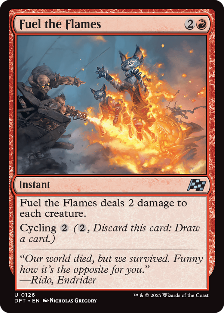 {@C} Fuel the Flames [Aetherdrift][DFT 126]