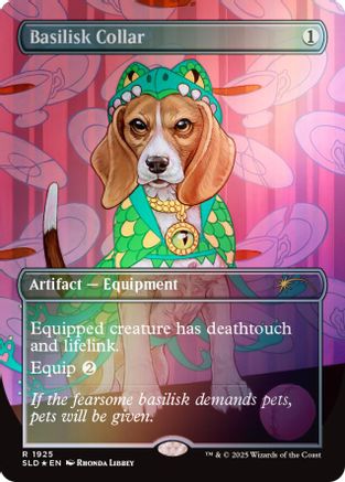 Basilisk Collar (1925) (Rainbow Foil) [SLD 1925]  Foil