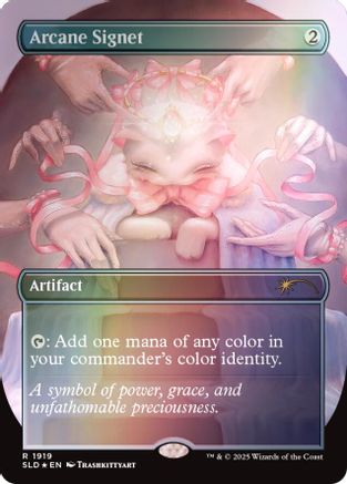 Arcane Signet (1919) (Rainbow Foil) [SLD 1919]  Foil