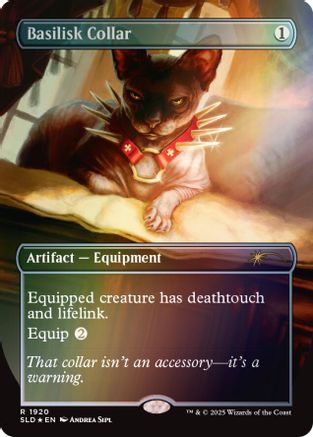 Basilisk Collar (1920) (Rainbow Foil) [Secret Lair Drop Series]