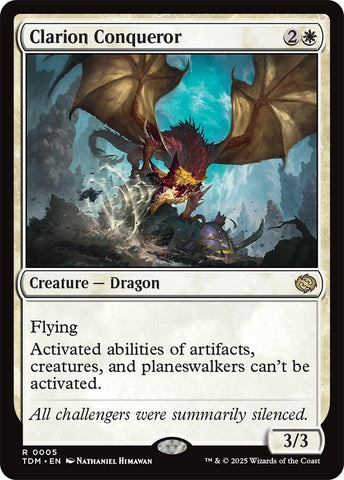 {@R} Clarion Conqueror [Tarkir: Dragonstorm][TDM 005]