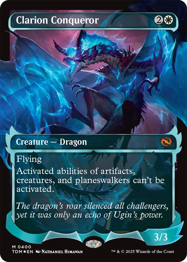 {@R} Clarion Conqueror (Showcase) [Tarkir: Dragonstorm][TDM 400]