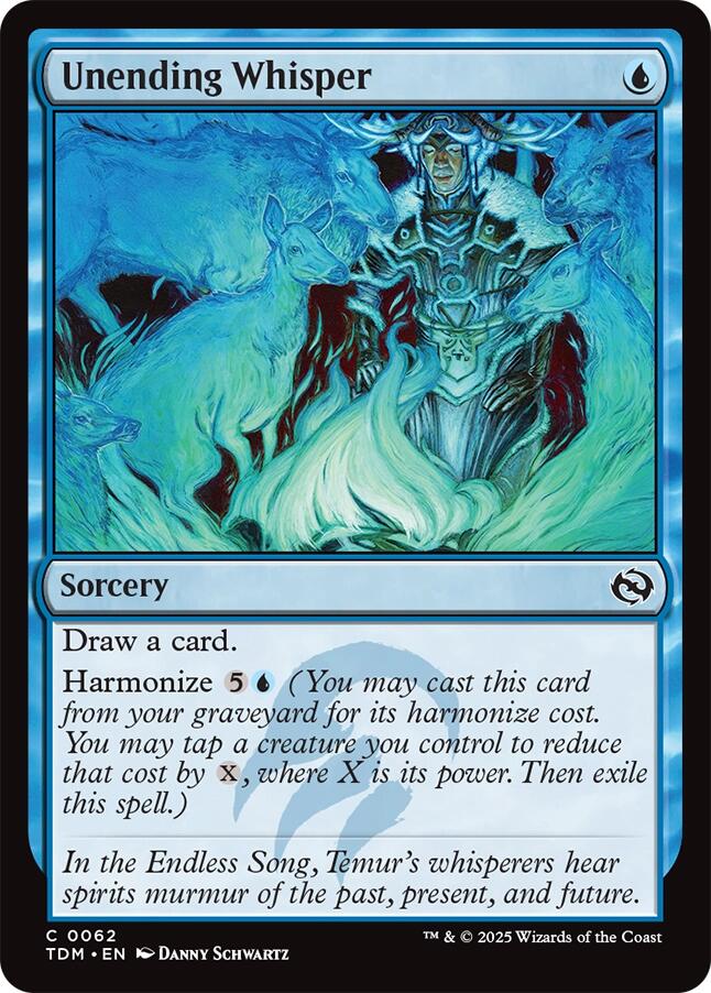 {@C} Unending Whisper [Tarkir: Dragonstorm][TDM 062]