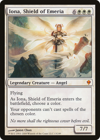 {R} Iona, Shield of Emeria [Zendikar][ZEN 013]