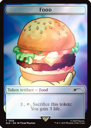 Food Token (1938) (Rainbow Foil) [SLD 1938]  Foil