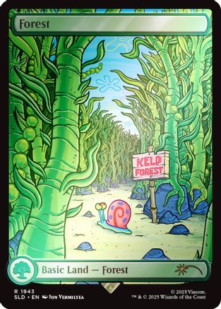 Forest (1943) (Rainbow Foil) [SLD 1943]  Foil