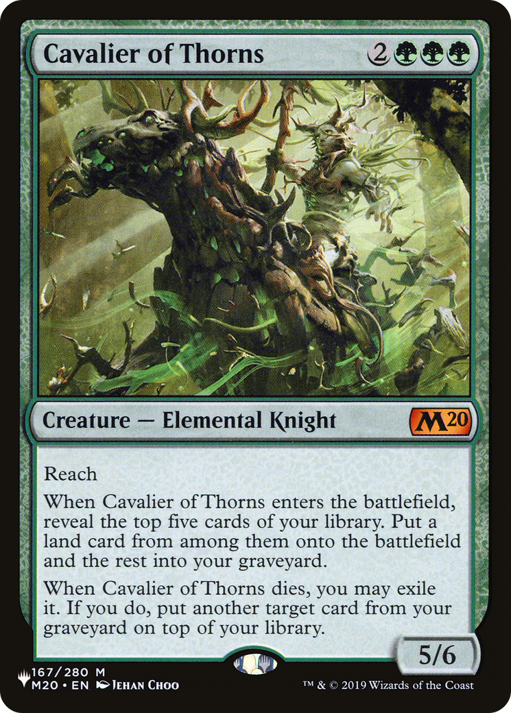 Cavalier of Thorns [LIST 167/280]