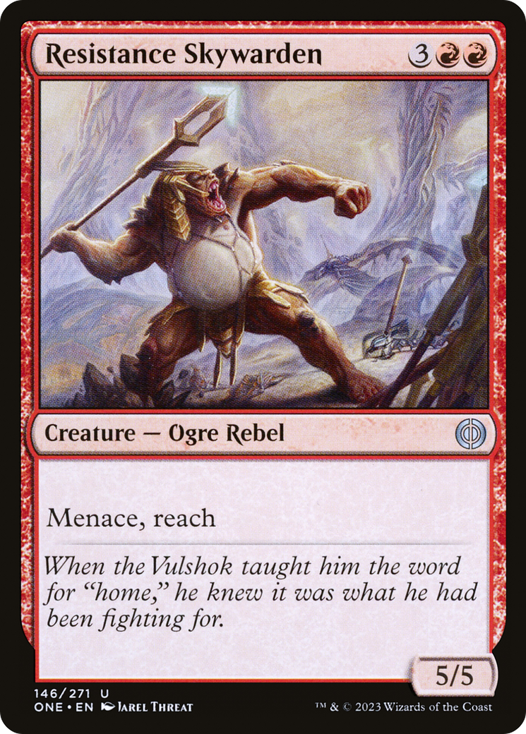 {C} Resistance Skywarden [Phyrexia: All Will Be One][ONE 146]