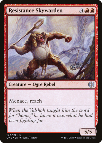 {C} Resistance Skywarden [Phyrexia: All Will Be One][ONE 146]