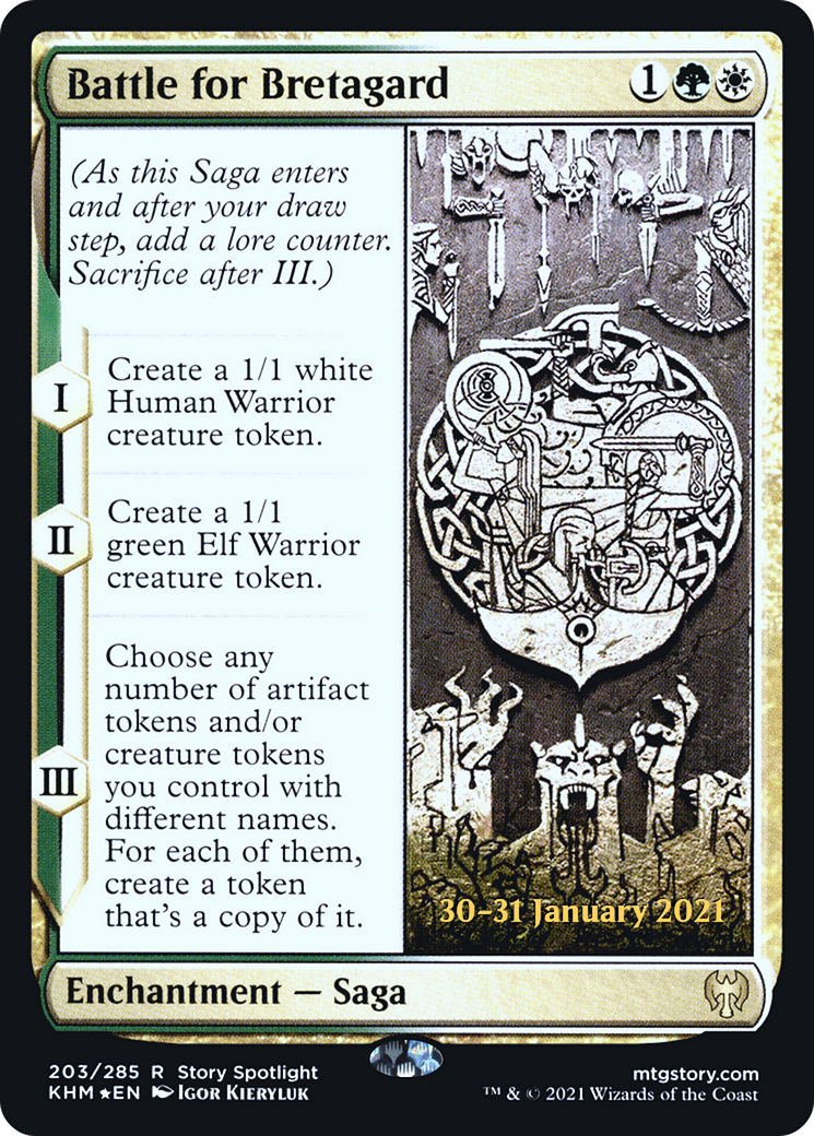 {R} Battle for Bretagard [Kaldheim Prerelease Promos][PR KHM 203]