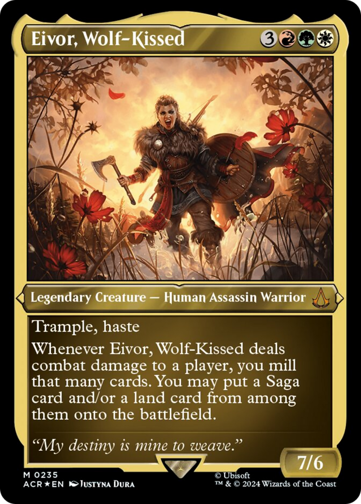 {R} Eivor, Wolf-Kissed (Foil Etched) [Assassin's Creed][ACR 235]