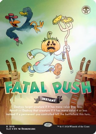 Fatal Push (1819) (Rainbow Foil) [SLD 1819]  Foil