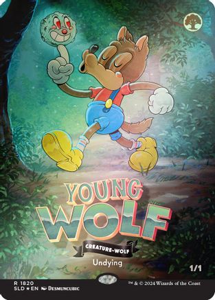 Young Wolf (Rainbow Foil) [SLD 1820]  Foil