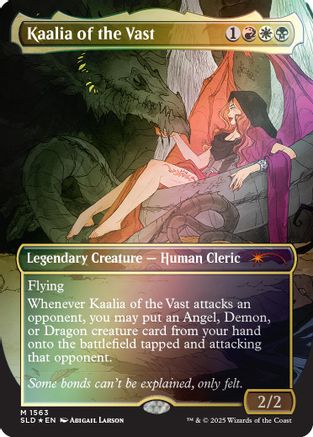 Kaalia of the Vast (Rainbow Foil) [SLD 1563]  Foil