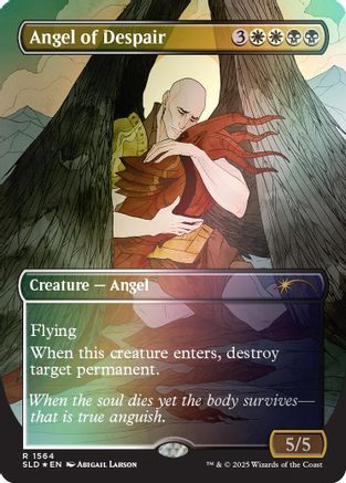 Angel of Despair (Rainbow Foil) [SLD 1564]  Foil