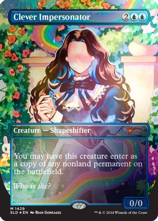 Clever Impersonator (Rainbow Foil) [SLD 1429]  Foil