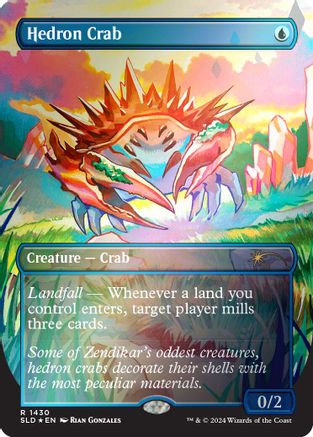 Hedron Crab (Rainbow Foil) [SLD 1430]  Foil