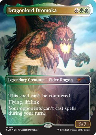 Dragonlord Dromoka (Rainbow Foil) [SLD 1971]  Foil
