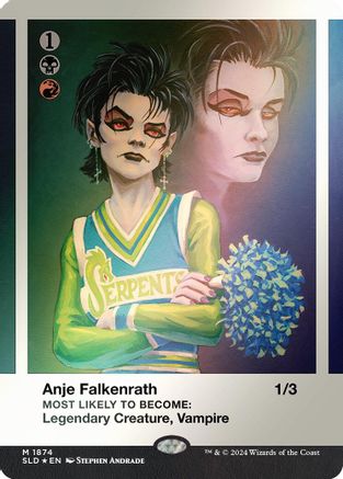 Anje Falkenrath (Rainbow Foil) [SLD 1874]  Foil