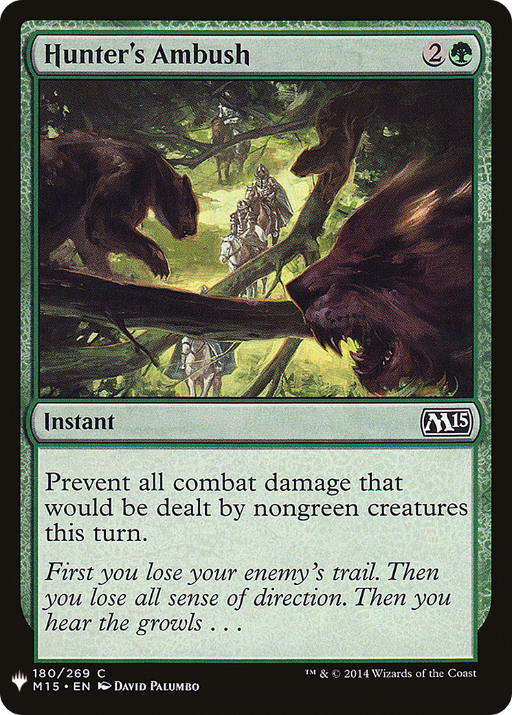 {C} Hunter's Ambush [Mystery Booster][LS M15 180]