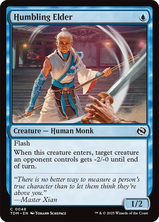{@C} Humbling Elder [Tarkir: Dragonstorm][TDM 048]