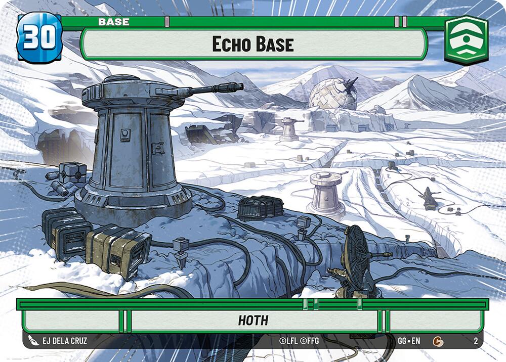 {SW-B}Echo Base (2/0) (2/0) [Gamegenic Promo]