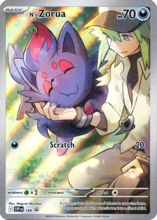 [PKM] N's Zorua (SVP189) [Scarlet & Violet: Black Star Promos]