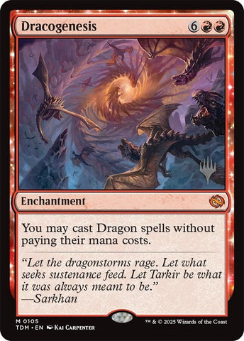 {@R} Dracogenesis [Tarkir: Dragonstorm Promos][TDM 105]