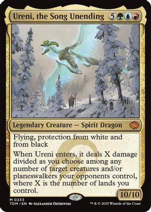{@R} Ureni, the Song Unending [Tarkir: Dragonstorm Promos][TDM 233]