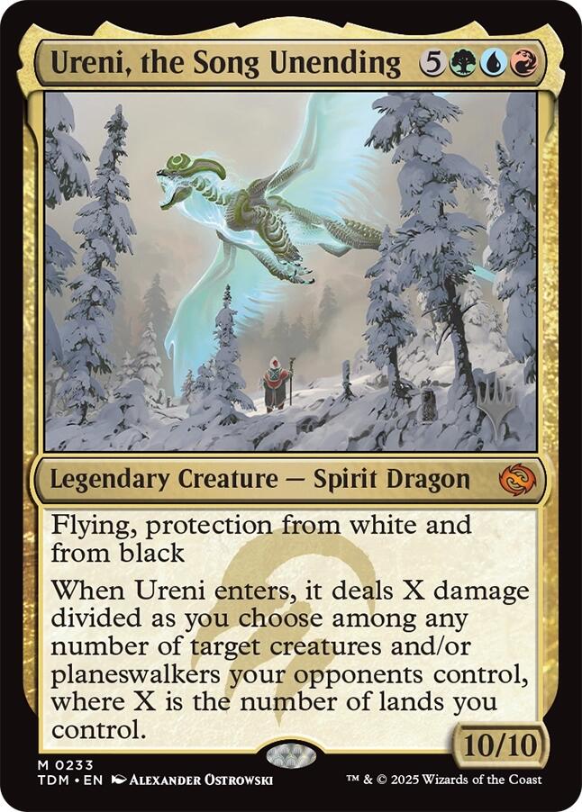 {@R} Ureni, the Song Unending [Tarkir: Dragonstorm Promos][TDM 233]