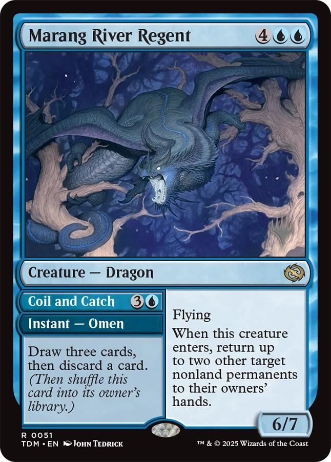 {@R} Marang River Regent [Tarkir: Dragonstorm Promos][TDM 051]