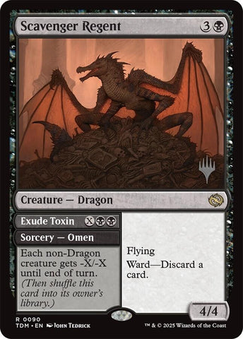 {@R} Scavenger Regent [Tarkir: Dragonstorm Promos][TDM 090]