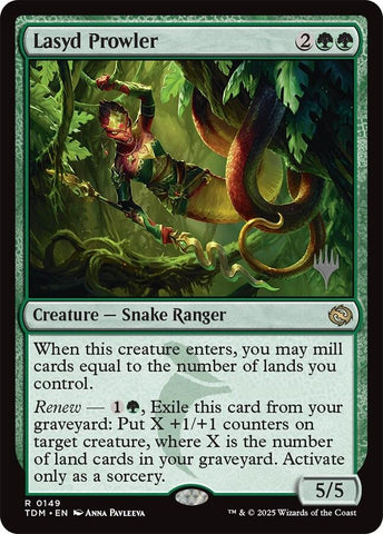 {@R} Lasyd Prowler [Tarkir: Dragonstorm Promos][TDM 149]