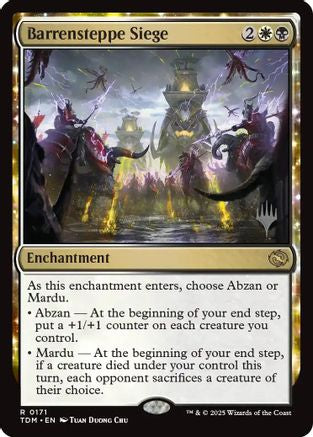 {@R} Barrensteppe Siege [Tarkir: Dragonstorm Promos][TDM 171]