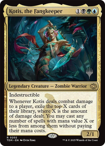 {@R} Kotis, the Fangkeeper [Tarkir: Dragonstorm Promos][TDM 202]