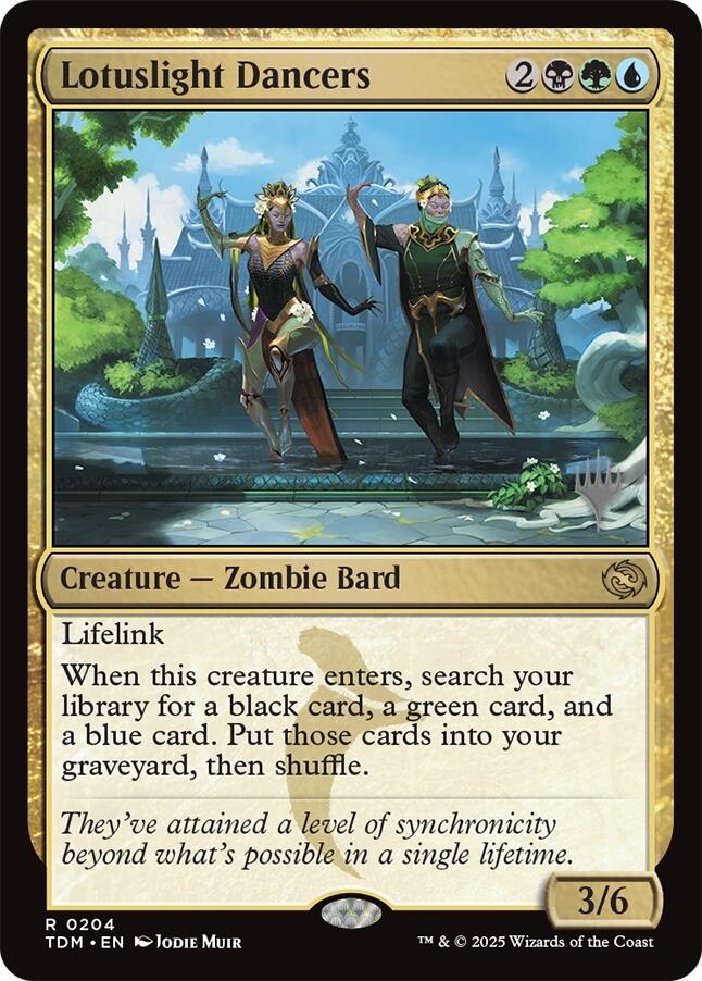 {@R} Lotuslight Dancers [Tarkir: Dragonstorm Promos][TDM 204]