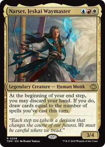{@R} Narset, Jeskai Waymaster [Tarkir: Dragonstorm Promos][TDM 209]