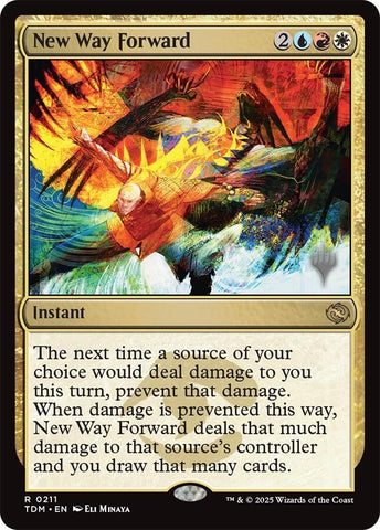 {@R} New Way Forward [Tarkir: Dragonstorm Promos][TDM 211]