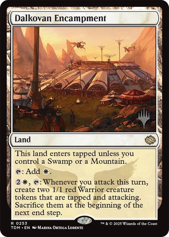 {@R} Dalkovan Encampment [Tarkir: Dragonstorm Promos][TDM 253]