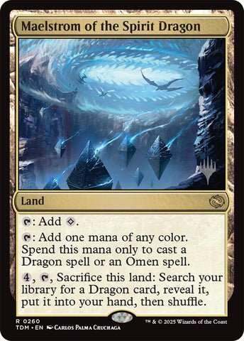 {@R} Maelstrom of the Spirit Dragon [Tarkir: Dragonstorm Promos][TDM 260]