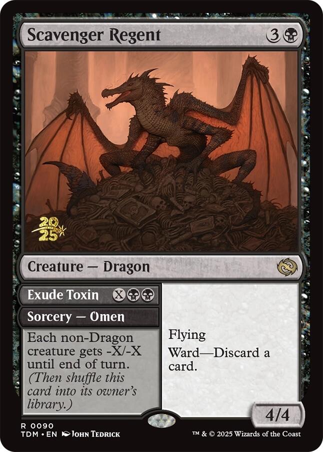 {@R} Scavenger Regent [Tarkir: Dragonstorm Prerelease Cards][TDM 090]